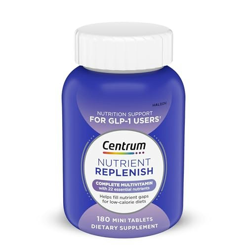 Centrum GLP-1 Support Multivitamin 180-Tablet Bottle: $20.98