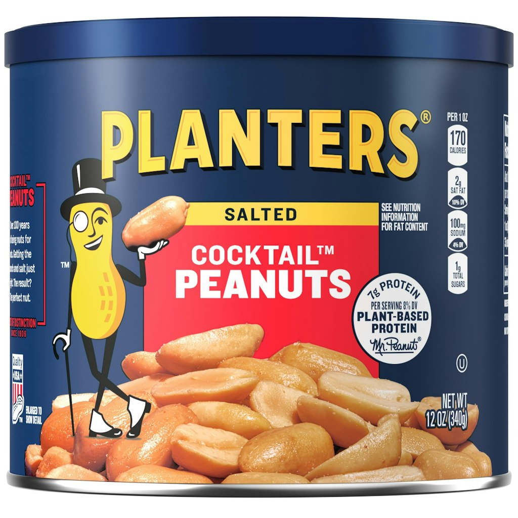 Planters Salted Peanuts 12-oz. Jar: $1.79 via Sub. & Save Planters Salted Peanuts 12-oz. Jar: $1.79 via Sub. & Save
