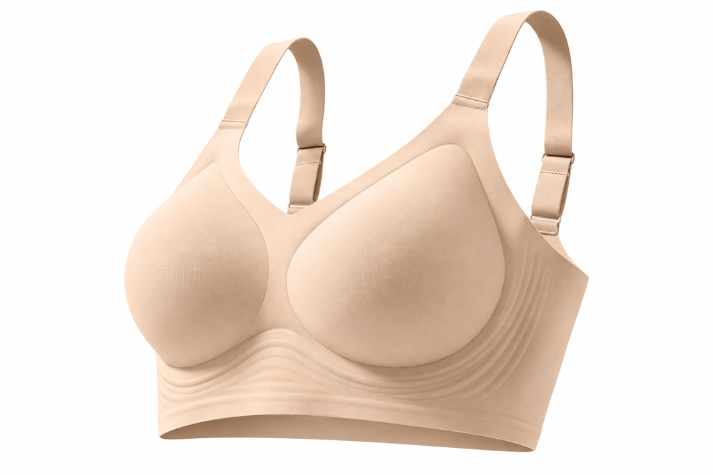 Women's Jelly Seamless Wireless Push-Up Bra: $7.49