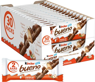 Kinder Bueno 30-Pack for $28 via Sub. & Save + free shipping