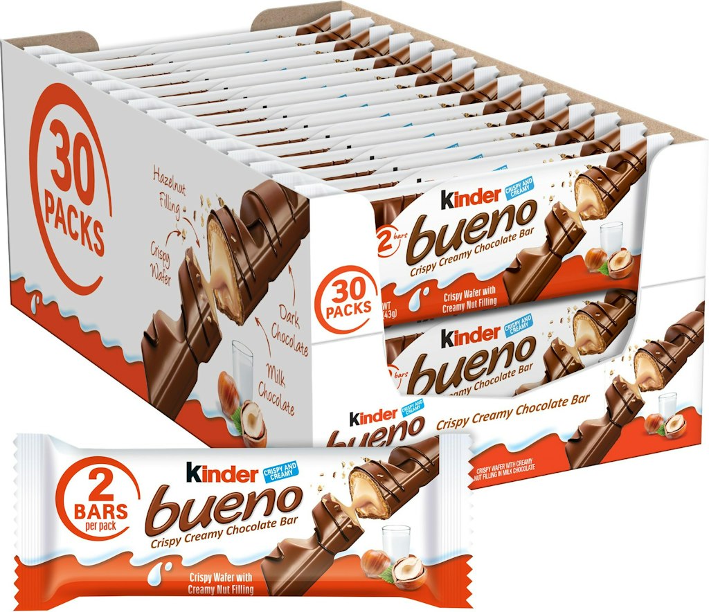 Kinder Bueno 30-Pack: $28 via Sub. & Save