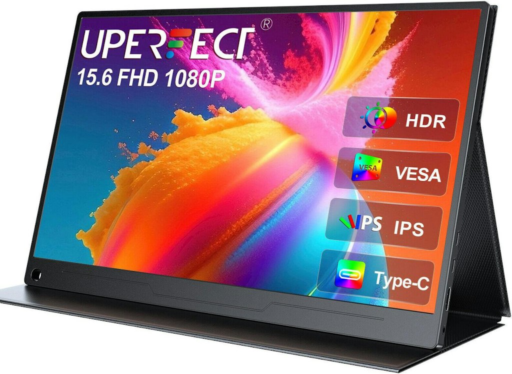 UPERFECT M156T03 15.6" 1080p Portable Monitor: $69