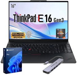 Lenovo ThinkPad E16 Ryzen 7 250 16" Laptop for $1,069 + free shipping