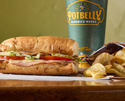 Potbelly Original Sandwich: 50% off w/ purchase of select sandwiches