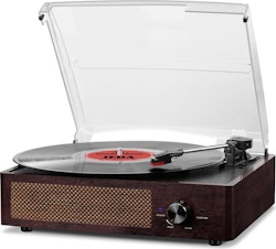 Cotsoco Vintage Vinyl Record Player for $33 + free shipping w/ Prime