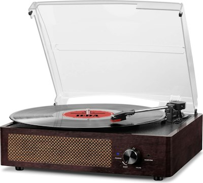 Cotsoco Vintage Vinyl Record Player for $33 + free shipping w/ Prime