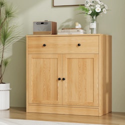 One Allium Way Marta Shaker Wood Accent Cabinet w/ Drawer for $126 + free shipping