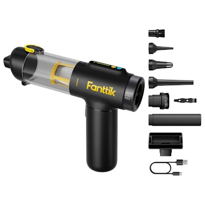 Fanttik Slim V10 Mix Cordless Car Vacuum & Air Duster for $66 + free shipping