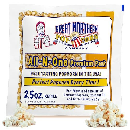 Great Northern Popcorn 2.5oz Popcorn Packs 5-Pack: $10.04 Great Northern Popcorn 2.5oz Popcorn Packs 5-Pack: $10.04