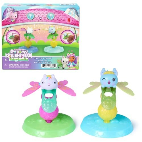 Gabby's Dollhouse Fairylandia Cakey Cat and Luli-Loo Rings 2-Pack: $15.52 Gabby's Dollhouse Fairylandia Cakey Cat and Luli-Loo Rings 2-Pack: $15.52