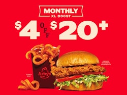 Arby's Orders for $4 off $20