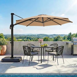 Lausaint Home 10-Foot Cantilever Patio Umbrella for $130 + free shipping