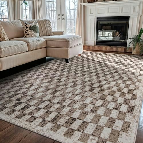 Rugshop Contemporary Checkered Grid 5' x 7' Area Rug: $80.16 Rugshop Contemporary Checkered Grid 5' x 7' Area Rug: $80.16