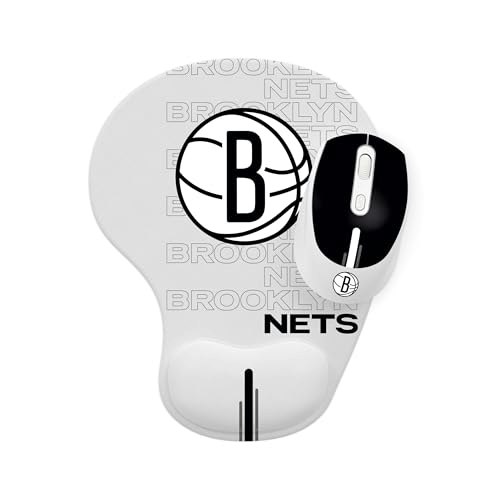Soar Brooklyn Nets NBA Wireless Mouse and Mouse Pad: $17.99