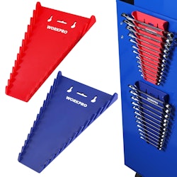 WorkPro 2-Pack Magnetic Wrench Organizer for $15 + free shipping w/ Prime