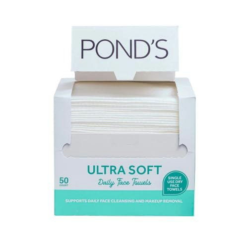 Pond’s Ultra Soft Dry Face Towels 50-Count: $12.74 Pond’s Ultra Soft Dry Face Towels 50-Count: $12.74