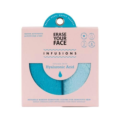 Erase Your Face Reusable Makeup Removing Cloth 2-Pack: $9.30 Erase Your Face Reusable Makeup Removing Cloth 2-Pack: $9.30