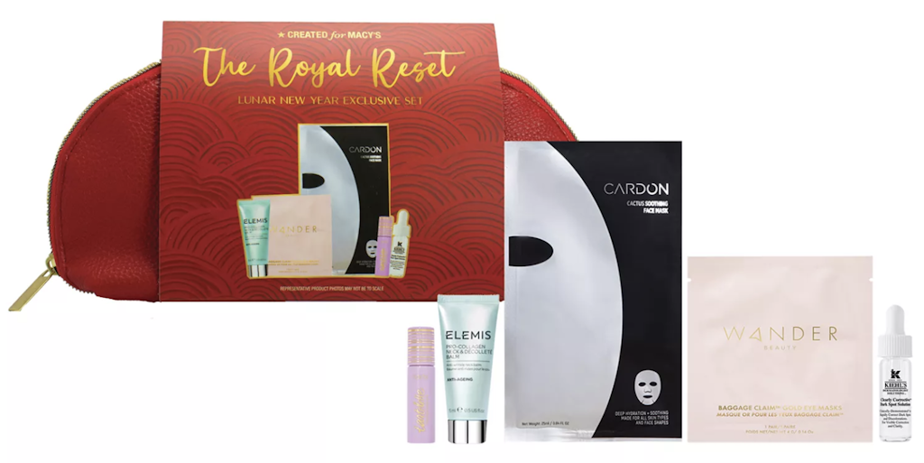 Macy's 6-Piece Royal Reset Skincare Set: $12