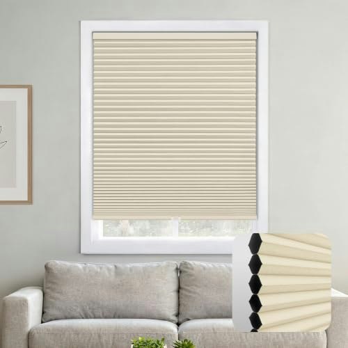 Dez Furnishings 33" x 48" Cordless Blackout Cellular Shade: $51.75