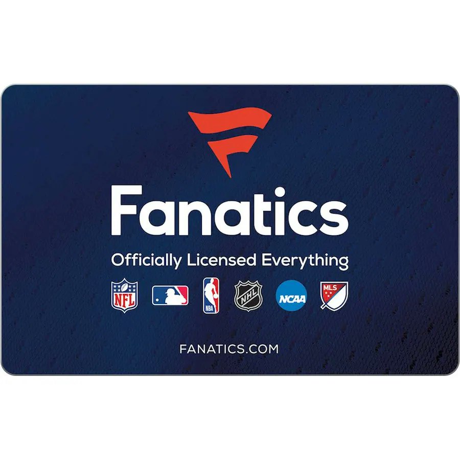 $100 Fanatics Gift Card: $85 $100 Fanatics Gift Card: $85