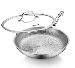 Vednhol Titanium 12" Non-Toxic Skillet w/ Lid for $100 w/ Prime + free shipping