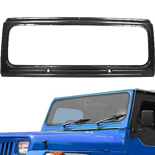 Ecotric Jeep Wrangler YJ Front Windshield Frame: $99 Ecotric Jeep Wrangler YJ Front Windshield Frame: $99