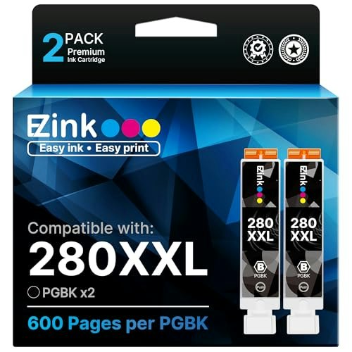 E-Z Ink PGI-280XXL Ink Cartridge 2-Pack: $15.93 E-Z Ink PGI-280XXL Ink Cartridge 2-Pack: $15.93