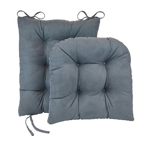 Klear Vu Omega 17" x 17" Non-Slip Rocking Chair Cushion 2-Piece Set: $38 Klear Vu Omega 17" x 17" Non-Slip Rocking Chair Cushion 2-Piece Set: $38