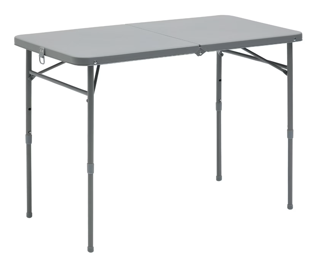 Mainstays 40" Fold-in-Half Table: $30