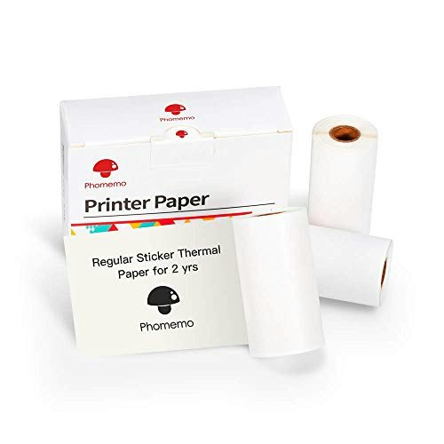 Phomemo 50mm x 3.5m Thermal Sticker Paper 3-Roll Pack: $13.59 Phomemo 50mm x 3.5m Thermal Sticker Paper 3-Roll Pack: $13.59