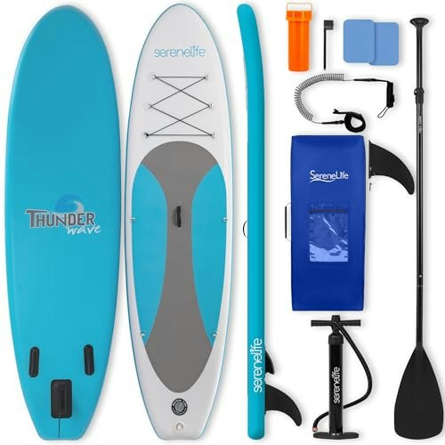 SereneLife 10-Foot Inflatable Stand Up Paddle Board: $119.90 SereneLife 10-Foot Inflatable Stand Up Paddle Board: $119.90