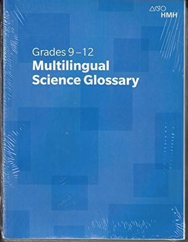 Multilingual Science Glossary Grades 9-12: $15.50 Multilingual Science Glossary Grades 9-12: $15.50