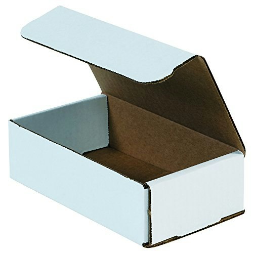 Partners Brand 8"L x 6"W x 2"H White Mailing Boxes 50-Pack: $50.84 Partners Brand 8"L x 6"W x 2"H White Mailing Boxes 50-Pack: $50.84