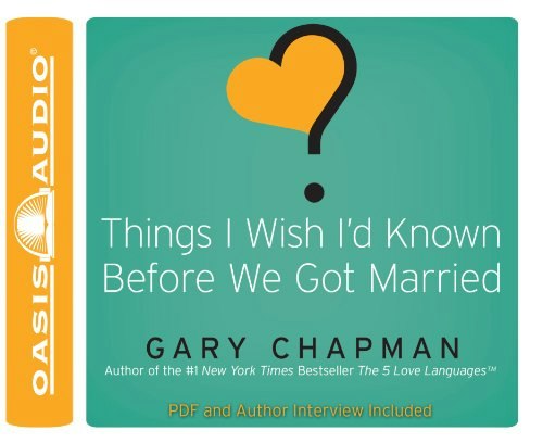 Things I Wish I'd Known Before We Got Married: $7.60 Things I Wish I'd Known Before We Got Married: $7.60