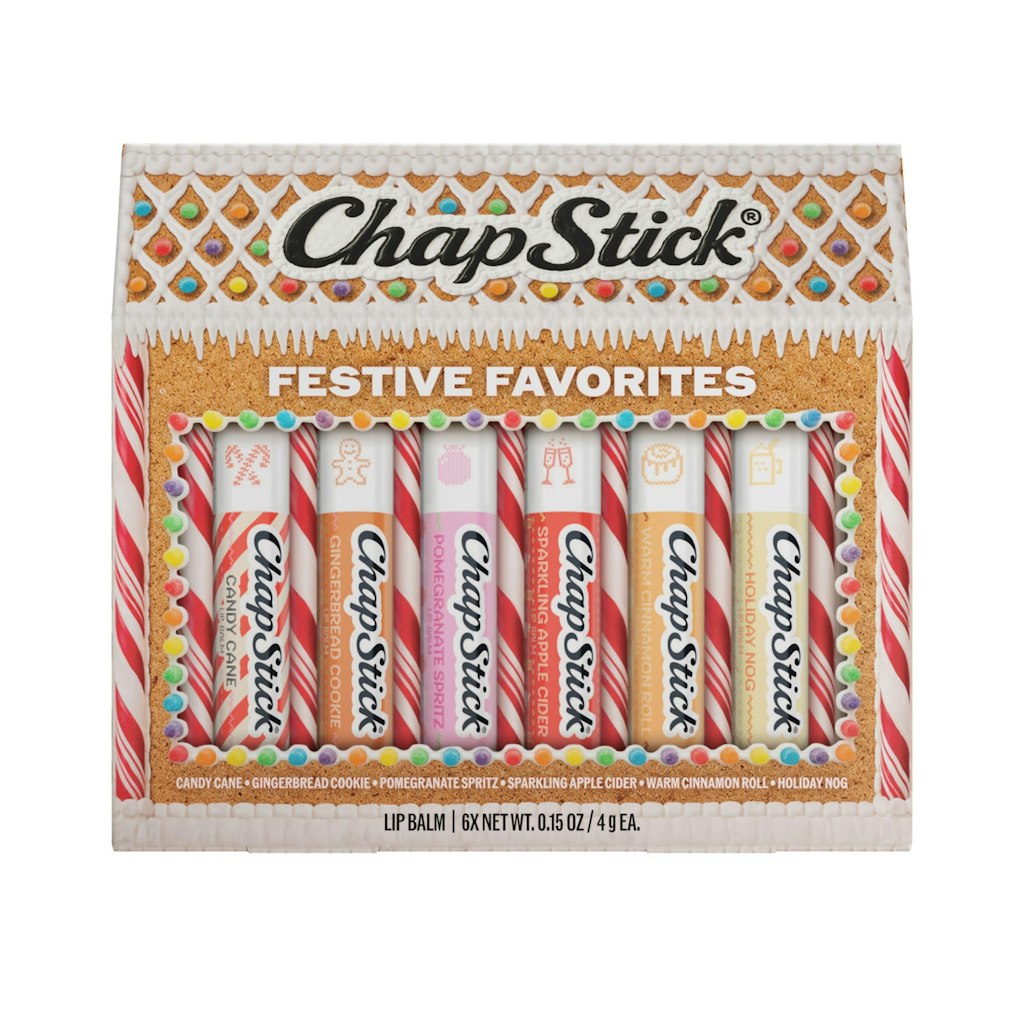 ChapStick Festive Favorites Holiday Flavored Lip Balm 6-Pack: $8.24