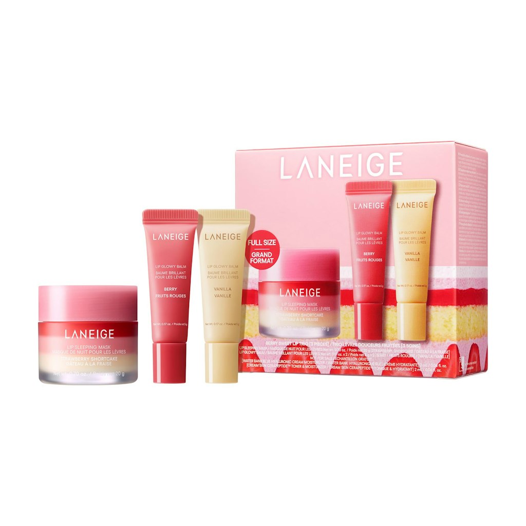 Laneige Lip Sleeping Mask & Lip Glowy Balm Set: $24