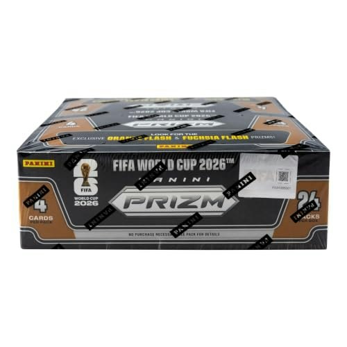 2026 Panini Prizm World Cup Soccer Trading Cards 24-Count Retail Box: $99.65