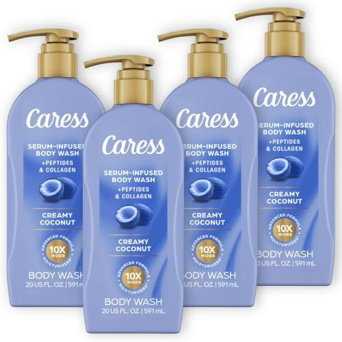 Caress Creamy Coconut Moisturizing Body Wash 20-fl-oz 4-Pack: $23.80 Caress Creamy Coconut Moisturizing Body Wash 20-fl-oz 4-Pack: $23.80