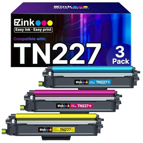 E-Z Ink Brother TN227 Toner Cartridge 3-Pack: $39.98 E-Z Ink Brother TN227 Toner Cartridge 3-Pack: $39.98