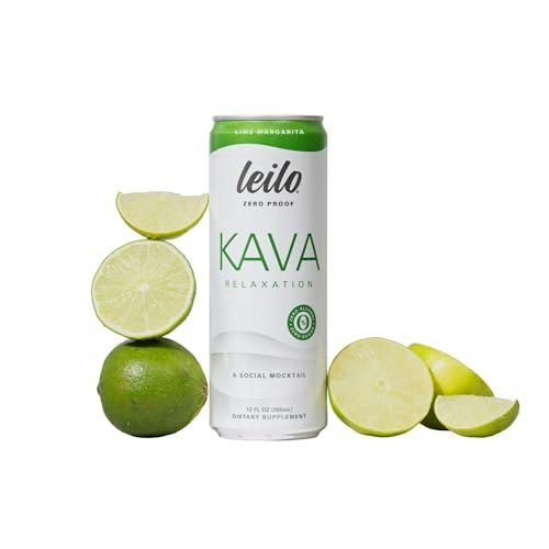 Leilo Kava Lime Margarita Mocktail 12-Pack: $49.99 Leilo Kava Lime Margarita Mocktail 12-Pack: $49.99