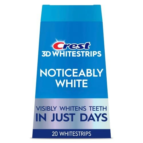 Crest 3D Whitestrips Noticeably White Teeth Whitening Kit 10-Treatments: $19.25 Crest 3D Whitestrips Noticeably White Teeth Whitening Kit 10-Treatments: $19.25
