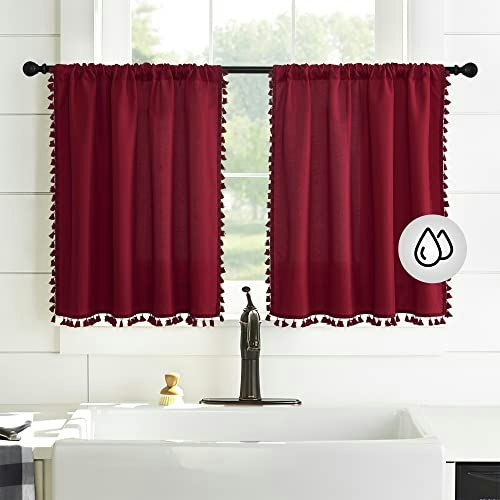 Kgorge Waterproof Christmas Window Curtains 2-Pack: $6.95 Kgorge Waterproof Christmas Window Curtains 2-Pack: $6.95