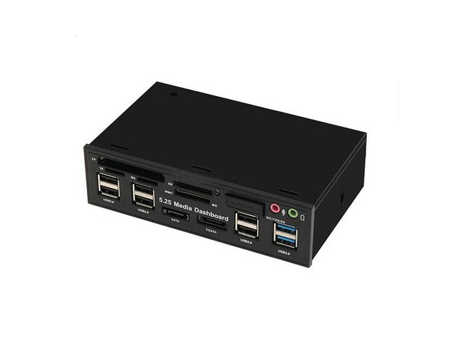 5.25-Inch USB 3.0 Front Panel PC Hub and Card Reader: $55.69
