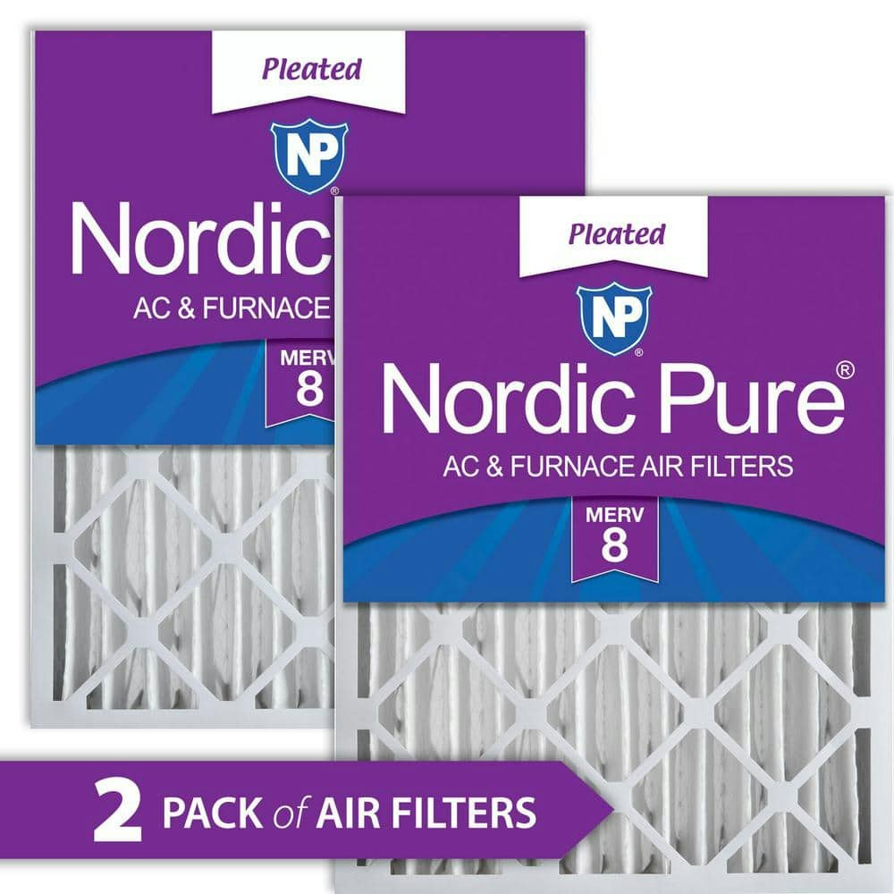 16x25x4-Inch MERV 8 Dust Reduction Pleated Air Filter 2-Pack: $32.99 16x25x4-Inch MERV 8 Dust Reduction Pleated Air Filter 2-Pack: $32.99