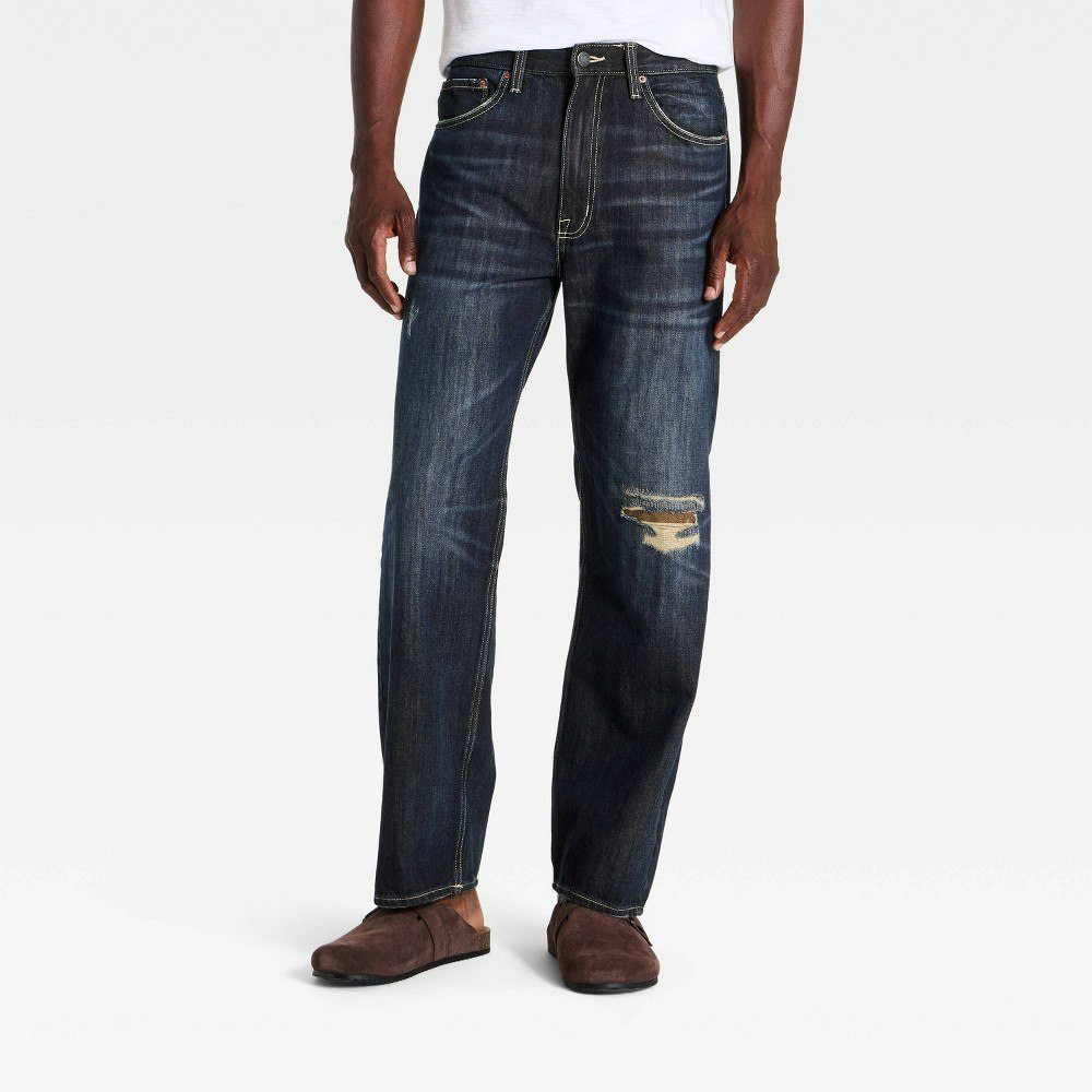 Goodfellow & Co Men's Loose Fit Denim Jeans: $45 Goodfellow & Co Men's Loose Fit Denim Jeans: $45