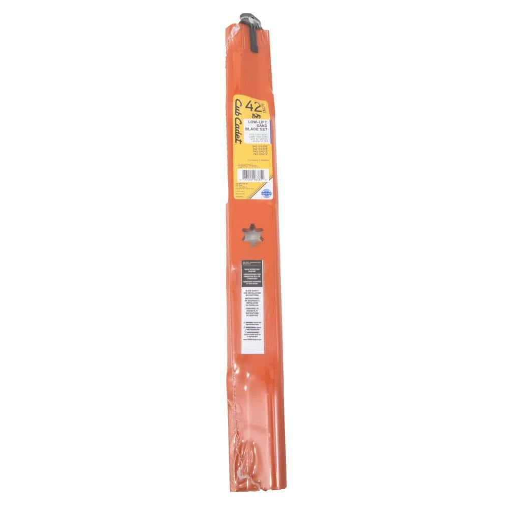 42-Inch Riding Mower Low Lift Blade Set 2-Pack: $63.59 42-Inch Riding Mower Low Lift Blade Set 2-Pack: $63.59