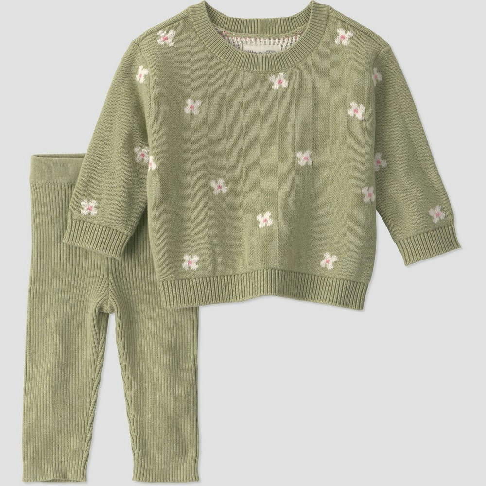 Little Planet by Carter's Baby Girls' Floral Sweater and Pants 2-Piece Set: $28 Little Planet by Carter's Baby Girls' Floral Sweater and Pants 2-Piece Set: $28