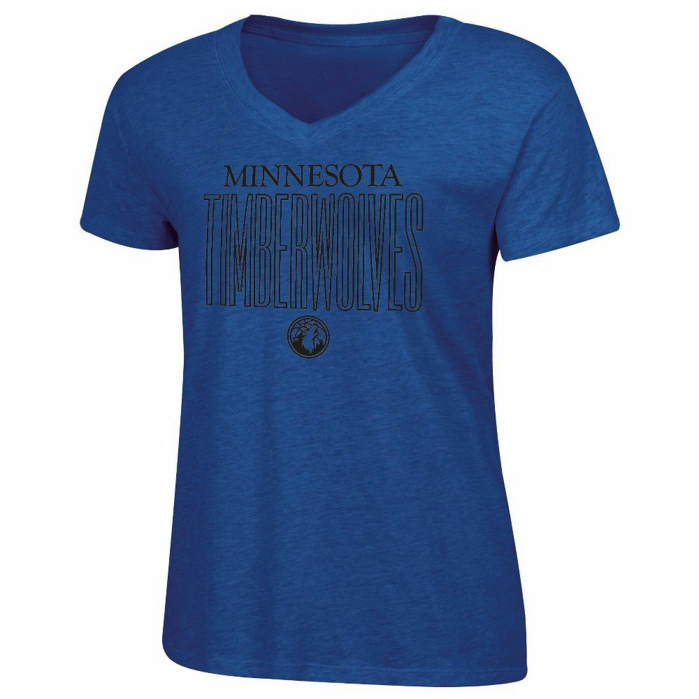 Minnesota Timberwolves Women's Cotton V-Neck T-Shirt: $19.99 Minnesota Timberwolves Women's Cotton V-Neck T-Shirt: $19.99