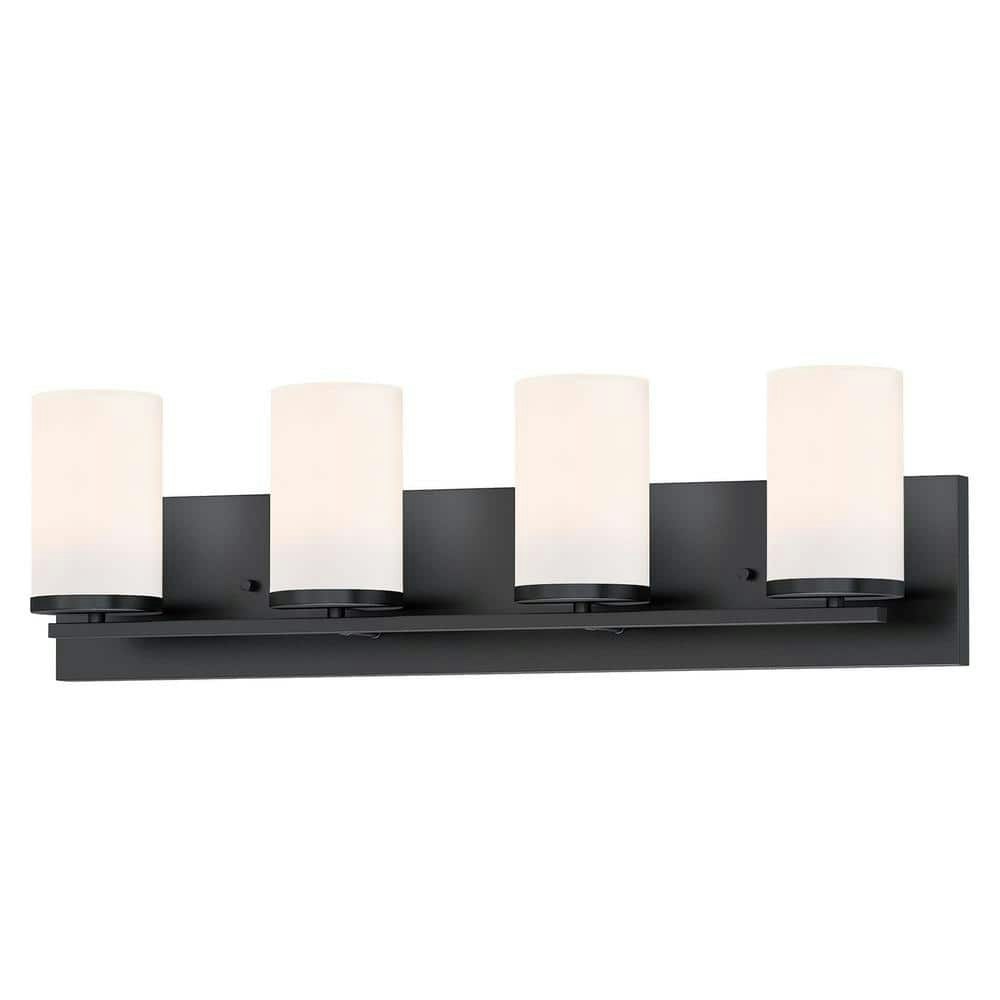 Lateral 33.5-inch 4-Light Bath Vanity Light: $124 Lateral 33.5-inch 4-Light Bath Vanity Light: $124