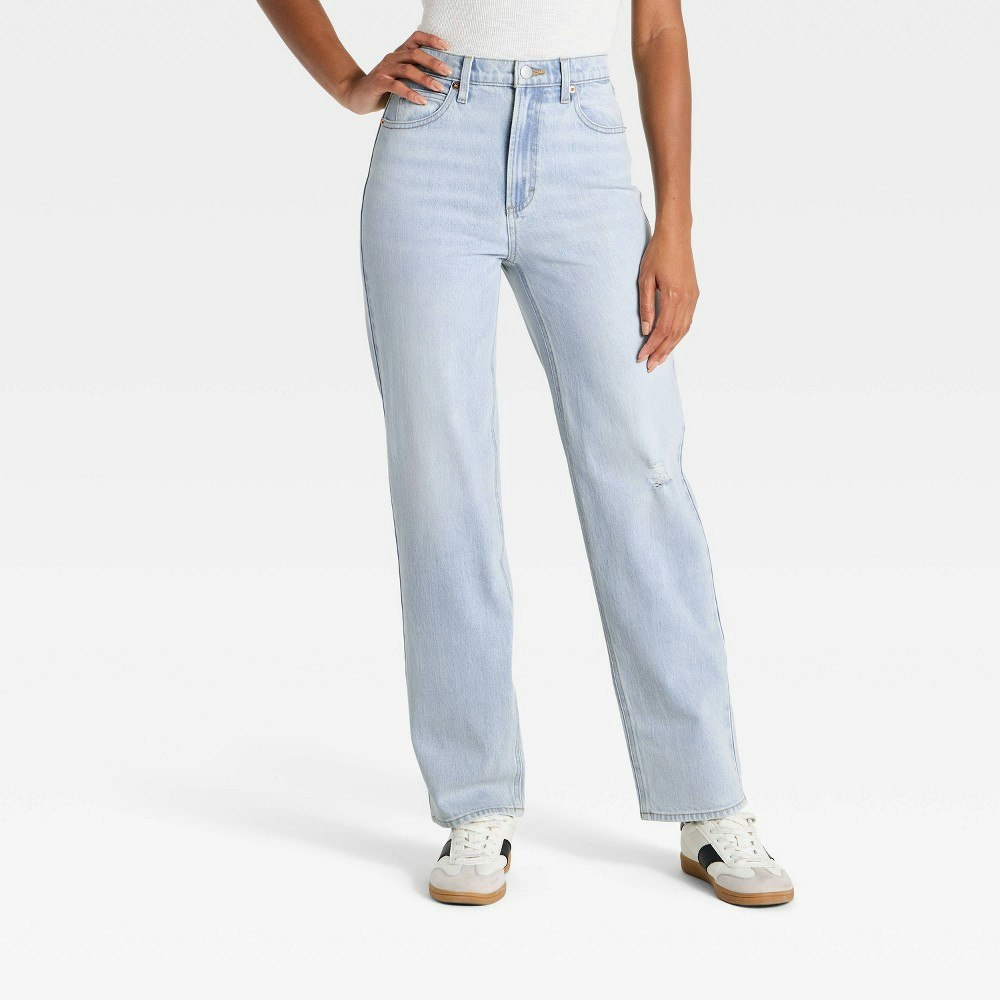 Universal Thread Women's High-Rise Vintage Straight Jeans: $38